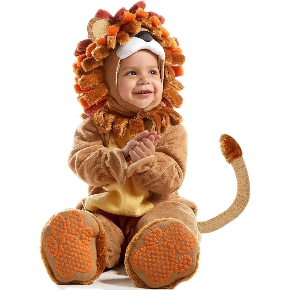 Spooktacular Creations Lion Halloween Costume Baby 6-12 Months Safari Outfit